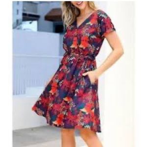 Reborn fit and flare dress
